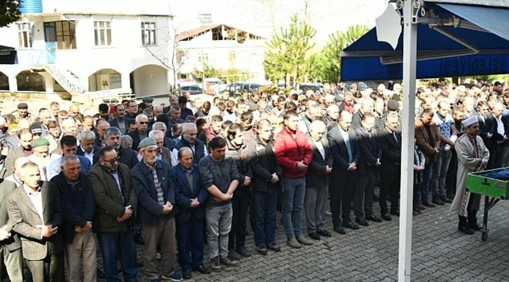Samsun'da fedakar babaya son görev