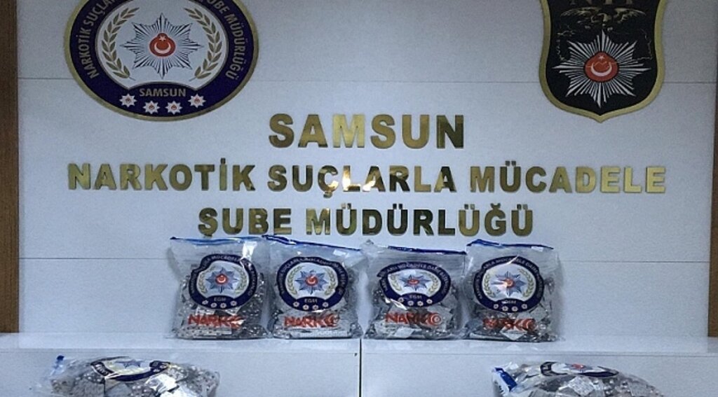 Samsun'da uyuşturucu operasyonu