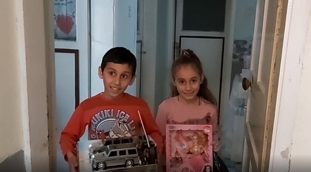 Başkan Demirtaş'tan minik Efe'ye 23 Nisan hediyesi