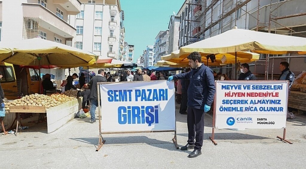 Canik'te kurallara harfiyen uyuluyor