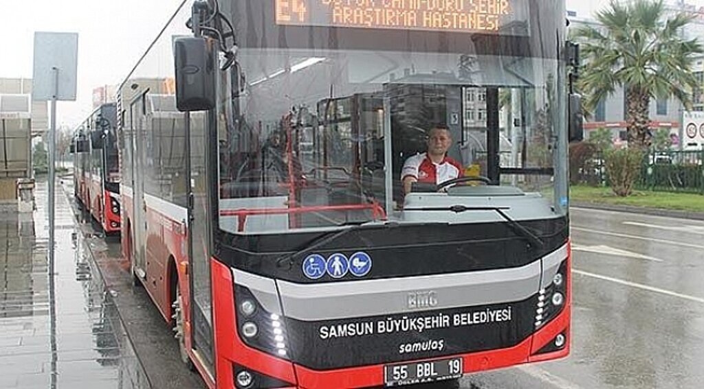 Samsun'da iftar öncesi toplu taşıma sefer sayıları arttırılacak