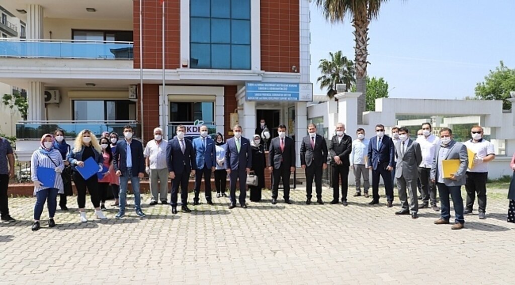 Çarşamba Tekstil Kent'te imzalar atıldı