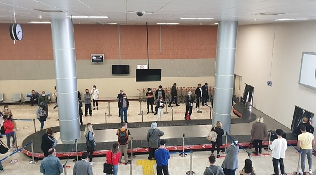 Samsun'a 2 ay sonra ilk uçuş gerçekleşti