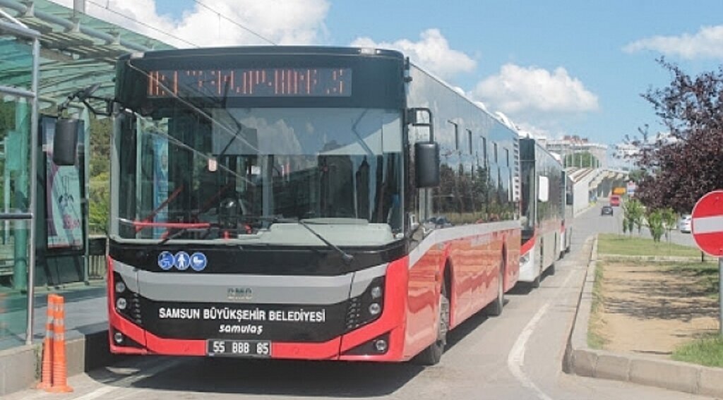 Samsun’da toplu taşıma araçları yüzde 50 zorunluluğu kaldırıldı