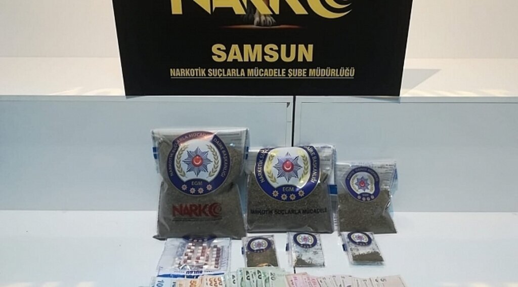 Samsun'da uyuşturucu operasyonu