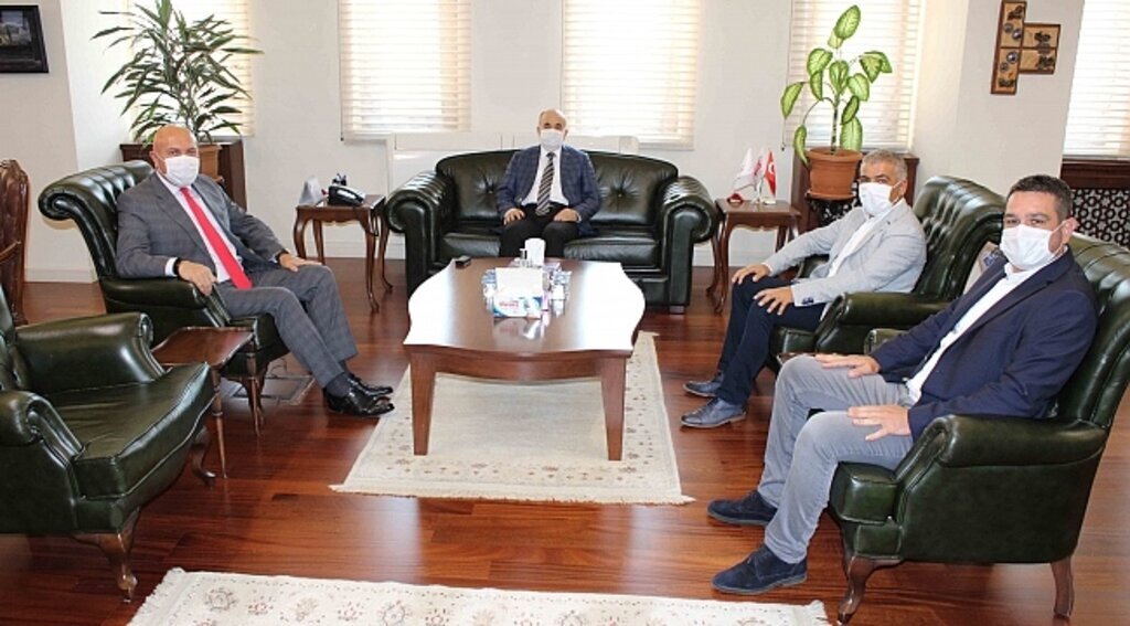 samsun haber - Başkan Yıldırım'dan Vali Dağlı'ya ziyaret