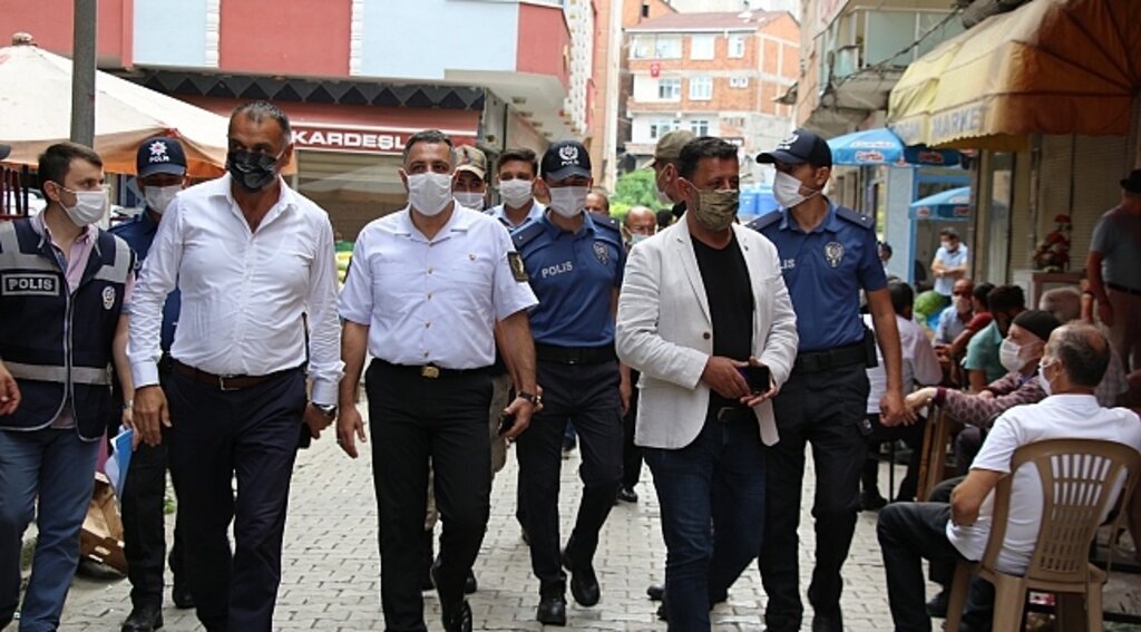 Başkan Akgül'den Korona virüs denetimi