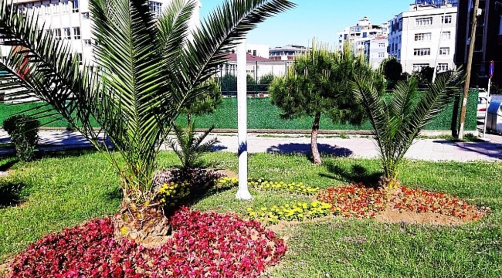 samsun haber - İlkadım'da parklar rengarenk
