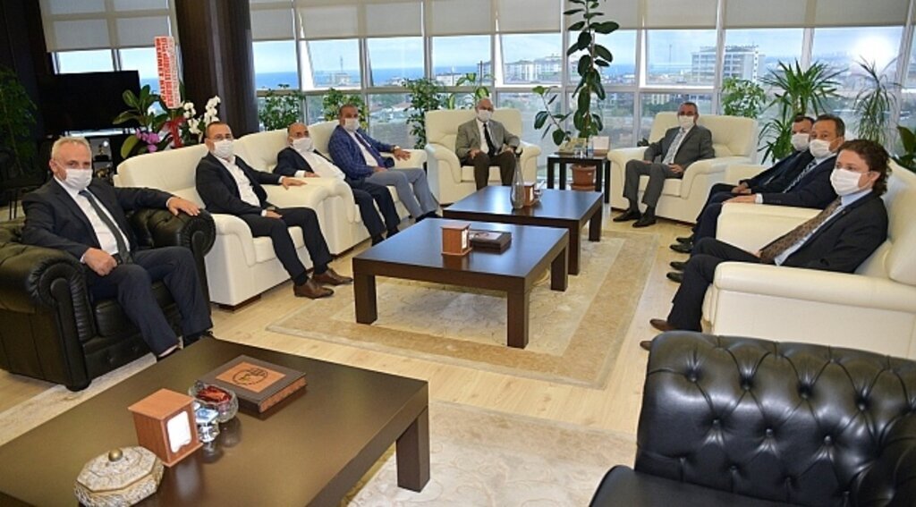 samsun haber - Başkan Murzioğlu'ndan Rektör Ünal'a tebrik