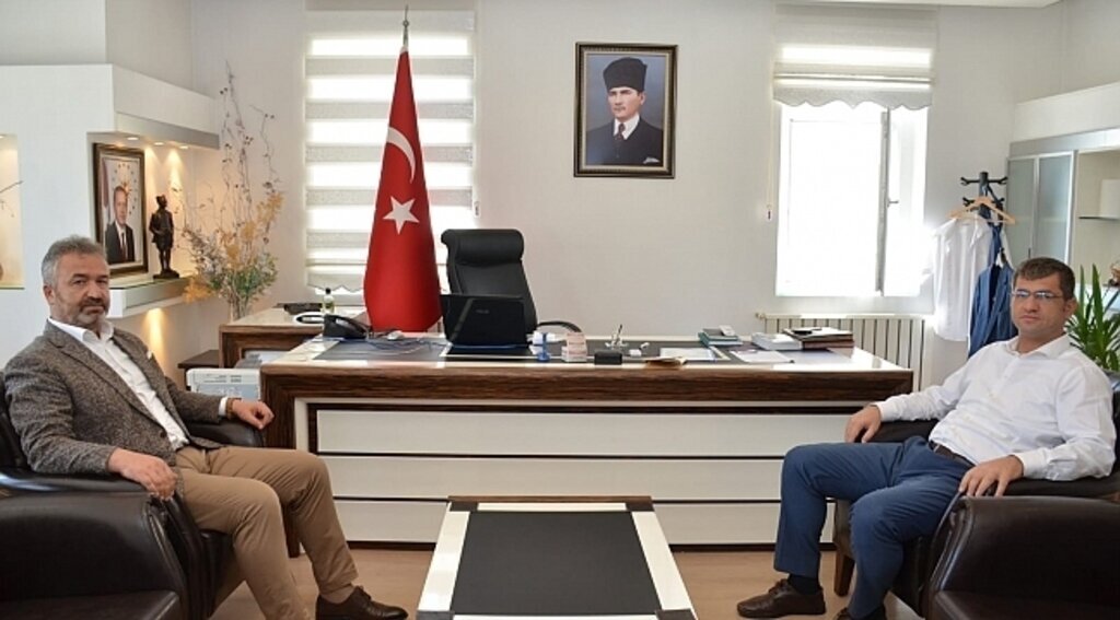 samsun haber - Başkan Topaloğlu'ndan yeni kaymakama ziyaret