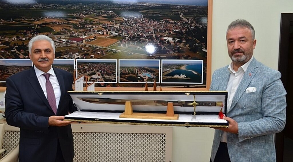samsun haber - Emniyet Müdürü Urhal’dan Başkan Topaloğlu’na ziyaret