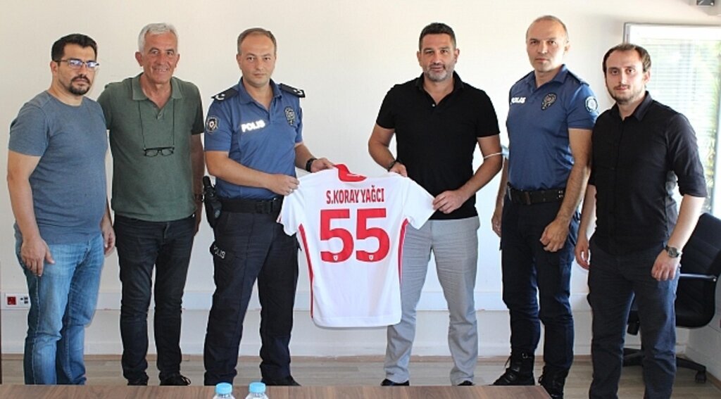 samsun haber - Samsunspor'dan Serhat Koray Yağcı'ya ziyaret