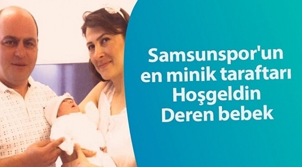 samsun haber - Savaş Gömeç 3. kez baba oldu