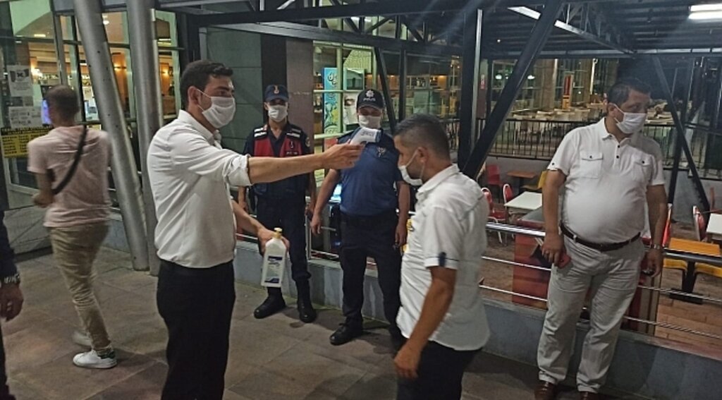 samsun haber - Terme'de düğünlere virüs denetimi