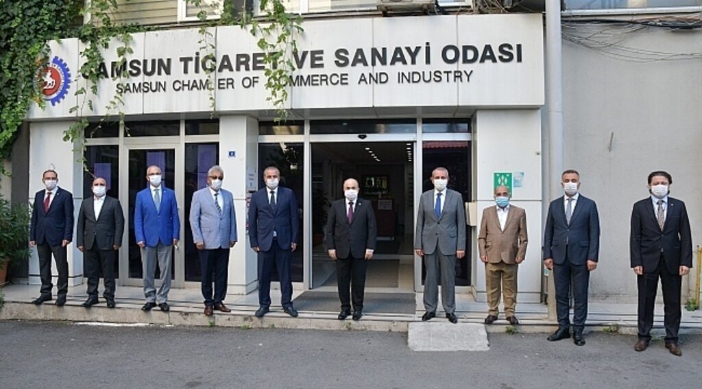 samsun haber - Vali Dağlı'dan Samsun TSO'ya ziyaret
