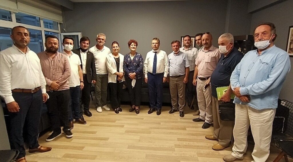 samsun haber - KAFFED’den Çerkes İş İnsanları’na ziyaret
