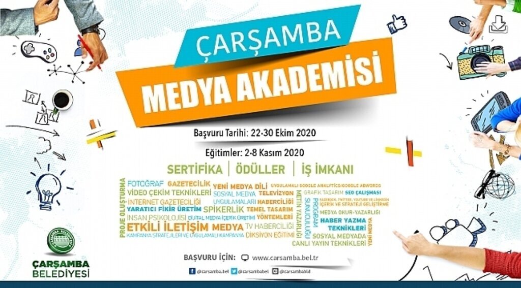 Çarşamba Medya Akademisi başlıyor