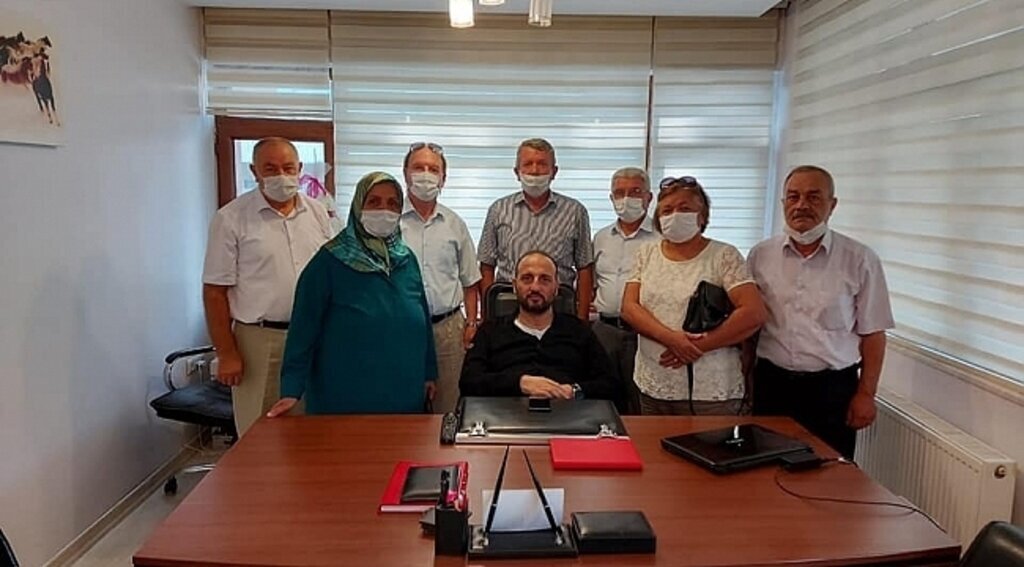 İYİ Parti GİK üyesi Ömer Süslü'ye ziyaretçi akını
