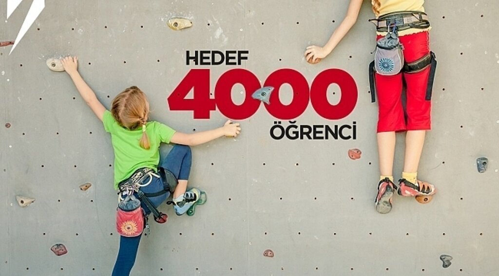 'Zirvede Ben de Varım' projesi sporcu yetiştirmeye devam ediyor