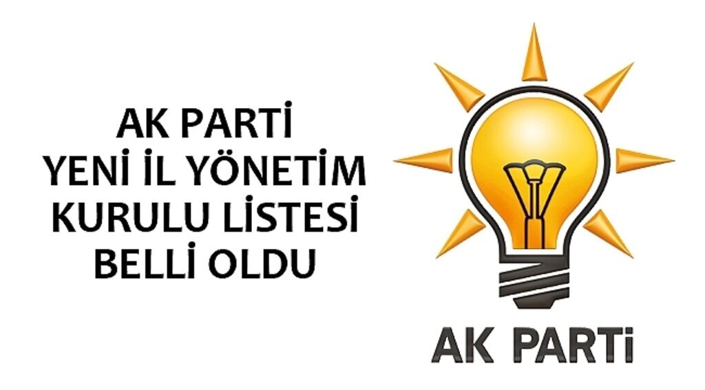 AK PARTİ SAMSUN İL YÖNETİM KURULU LİSTESİ
