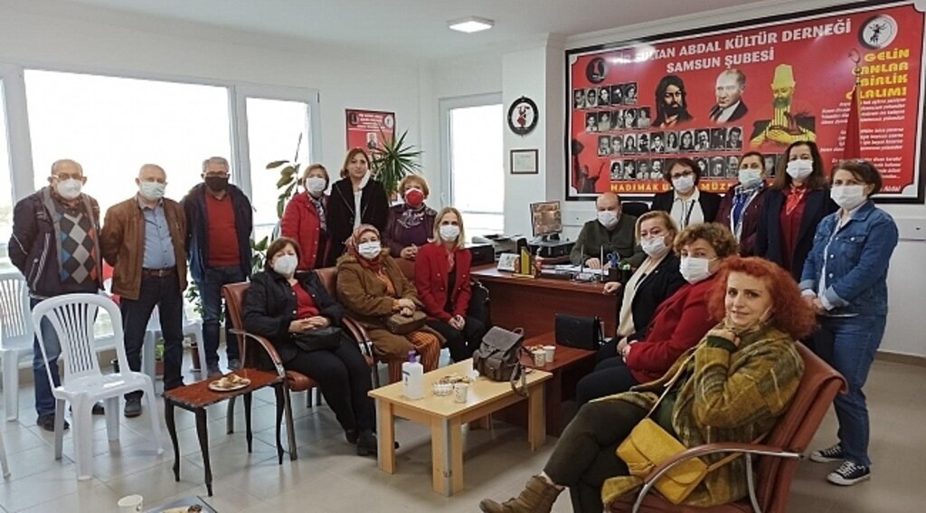 CHP'lilerden Pir Sultan Abdal Derneği'ne ziyaret