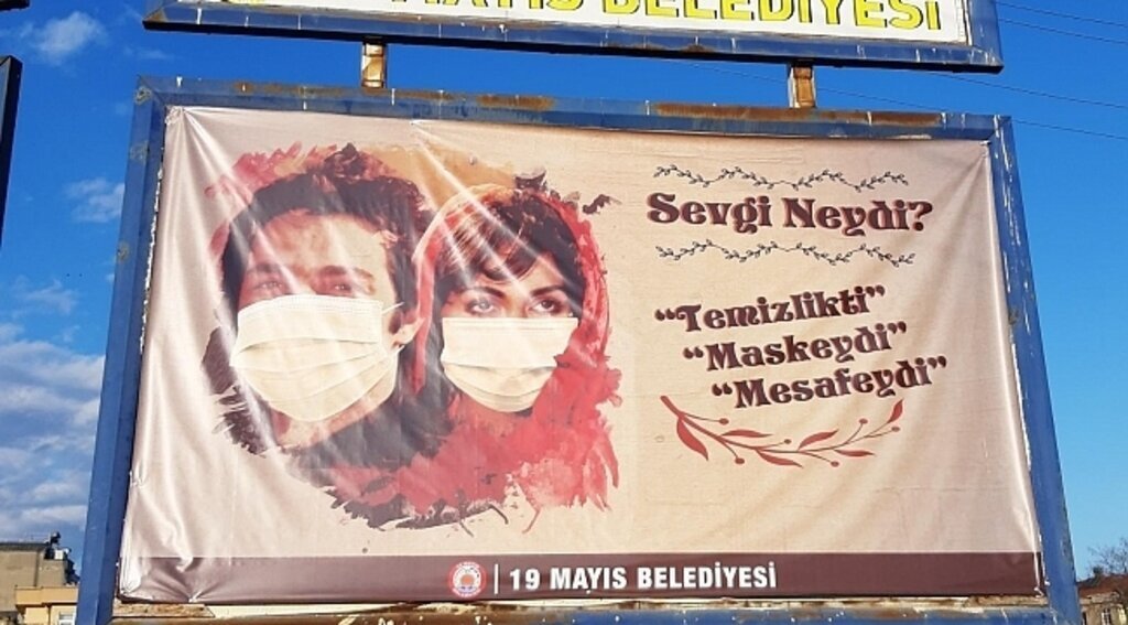 19 Mayıs Belediyesi'nden film tadında Korona farkındalığı