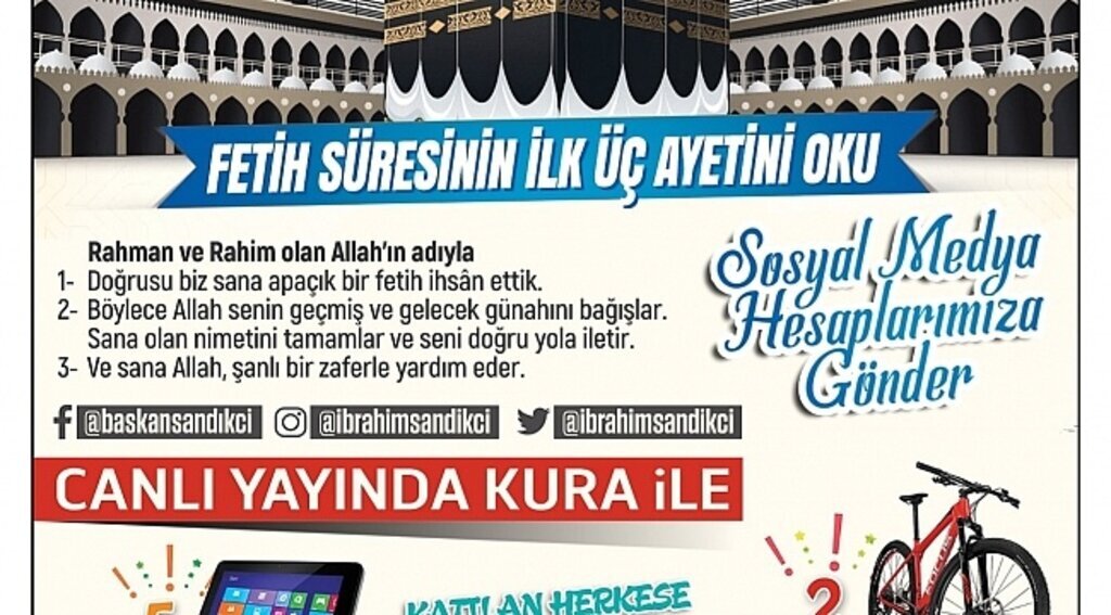 Canik Belediyesi'nden bir ödüllü etkinlik daha