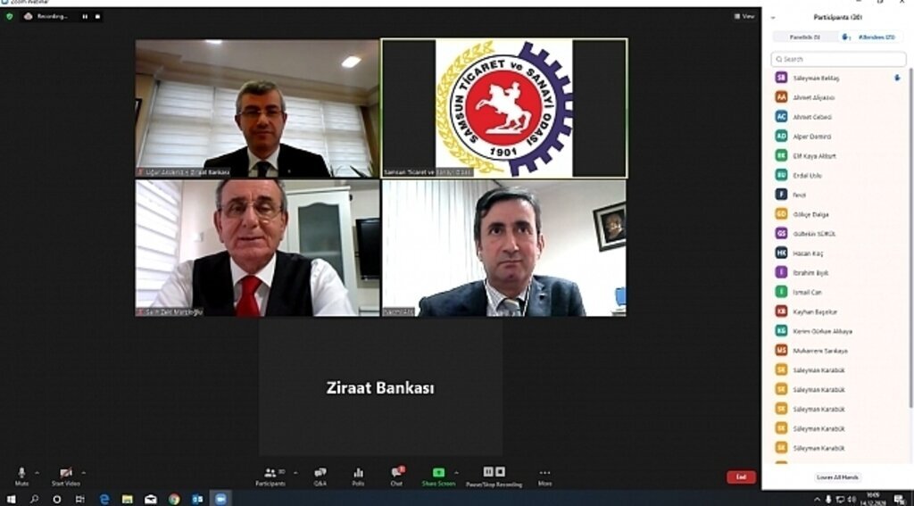 Samsun TSO'dan Bankkart Tedarik Zinciri Finansman Projesi