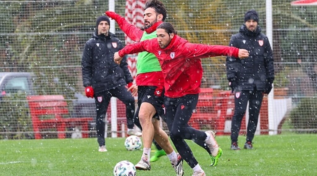 Samsunspor Altay maçı hazırlıklarına başladı