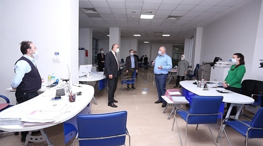 Başkan Sandıkçı personelle buluştu