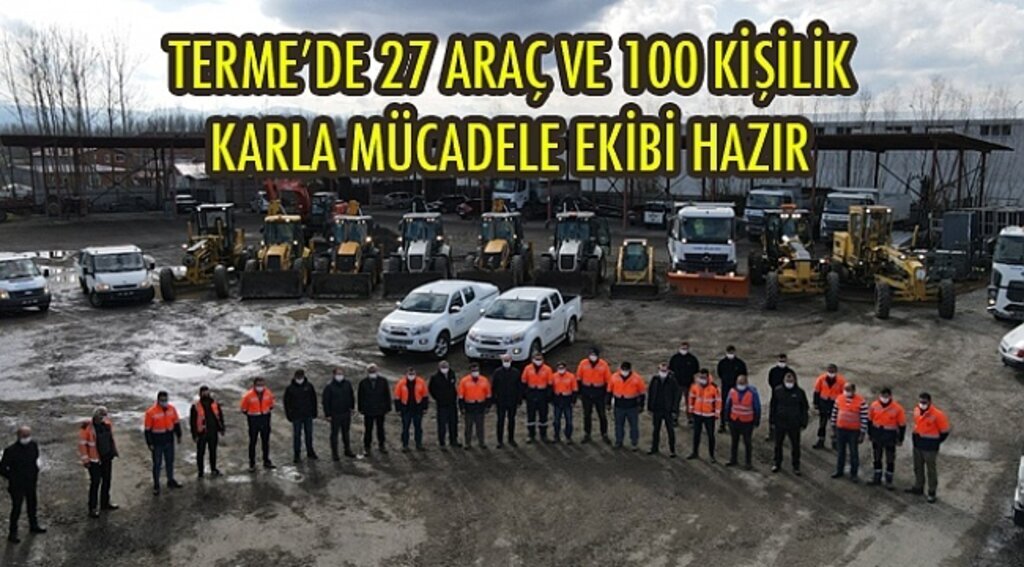 Terme'de kar teyakkuzu