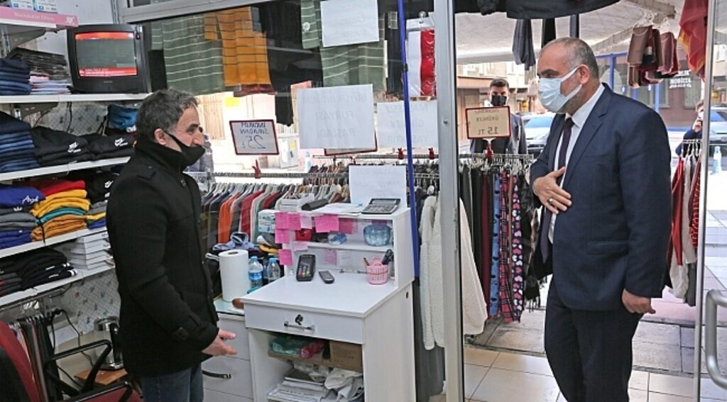 Başkan Sandıkçı esnaflarla buluştu