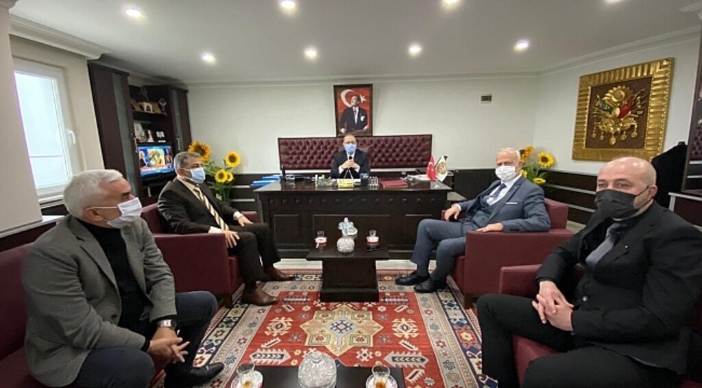 MHP yöneticileri KARADENİZBİRLİK'te