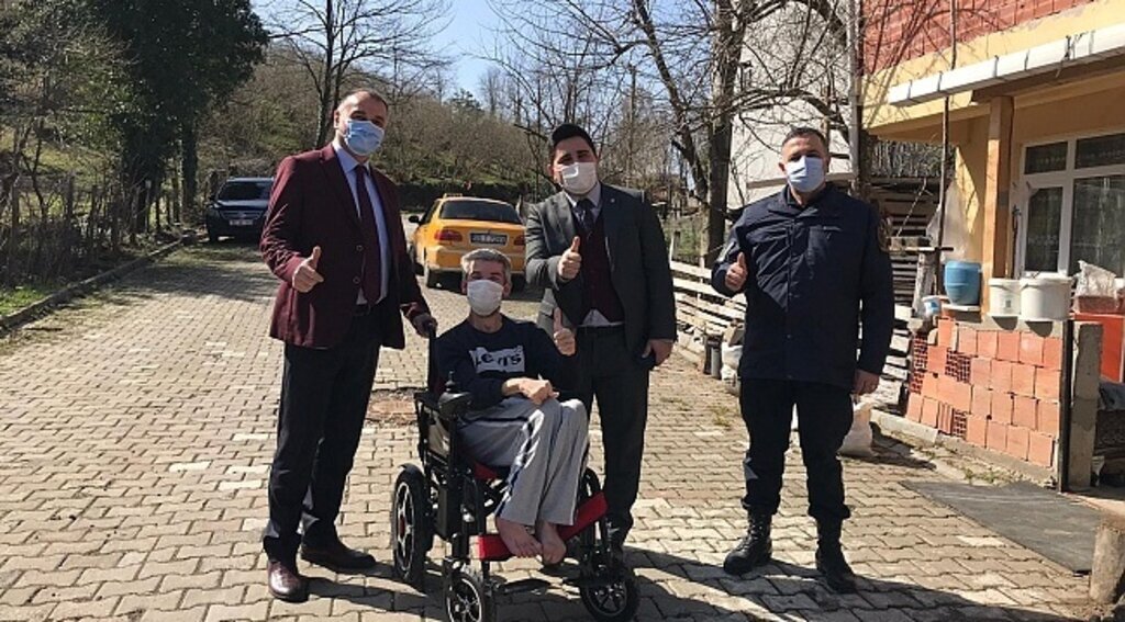 Salıpazarı'nda engellilerin yüzü gülüyor