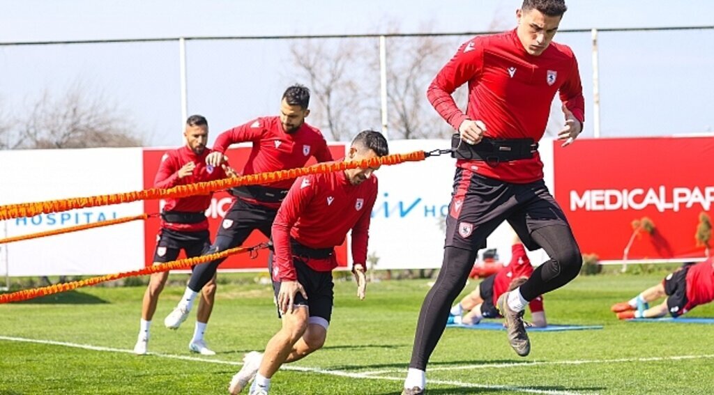 Samsunspor'dan dayanıklılık antrenmanı