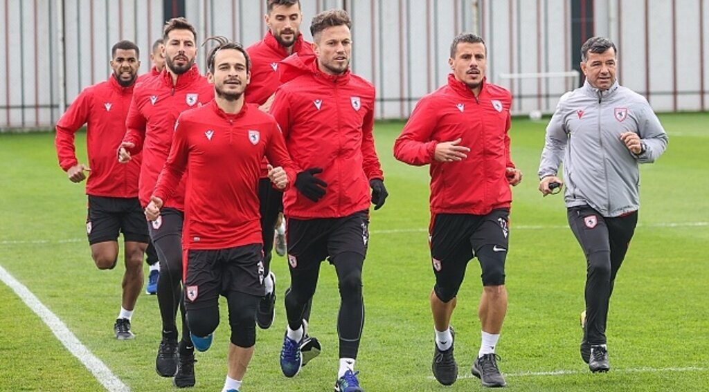 Samsunspor GZT Giresunspor maçı hazırlıklarına başladı