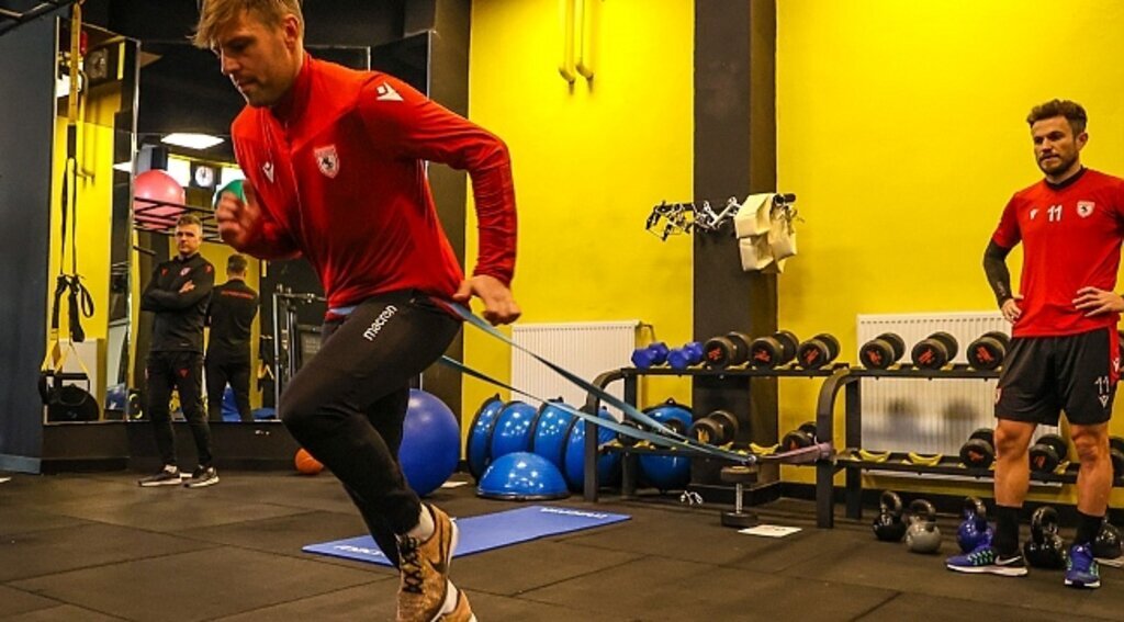 Samsunspor kuvvet çalıştı