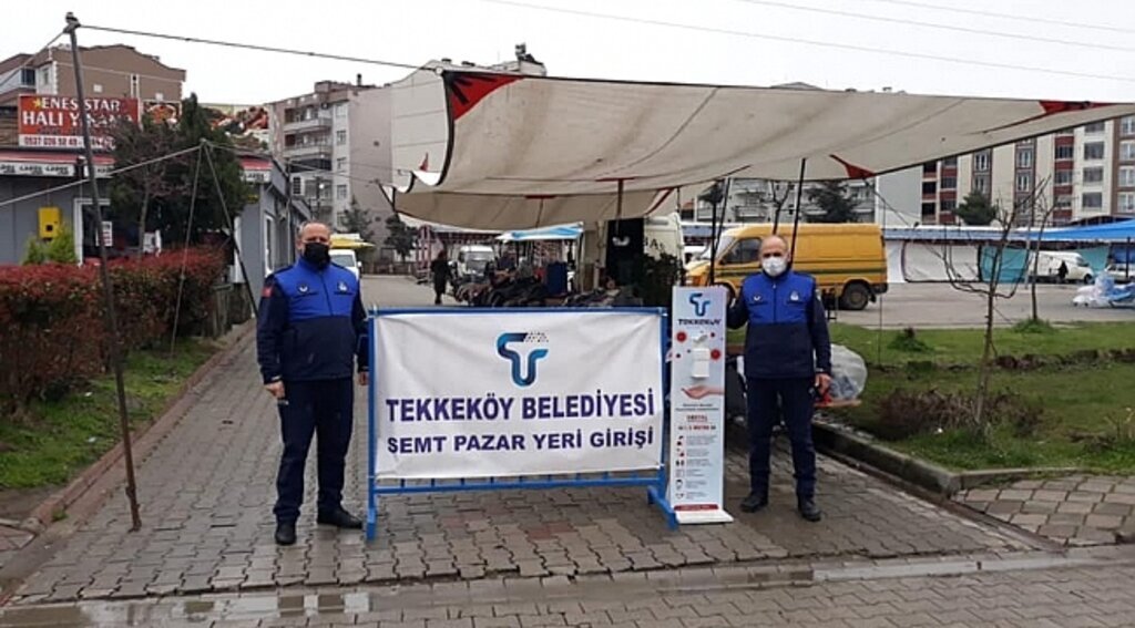Tekkeköy'de sıkı denetim