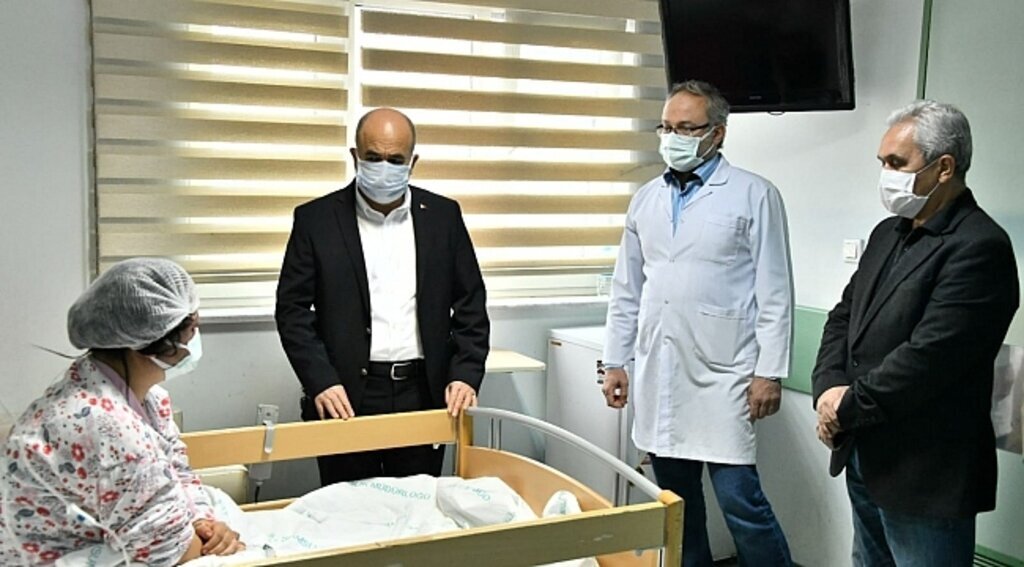 VALİ DAĞLI’DAN MAĞDUR KADINA ZİYARET