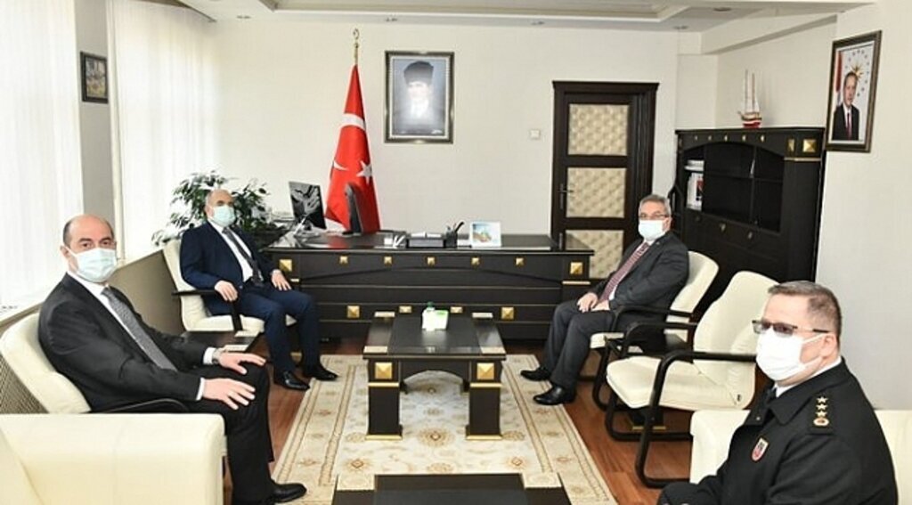 Samsun'da vaka sayıları yüksek olan ilçelerde tedbirler masaya yatırıldı