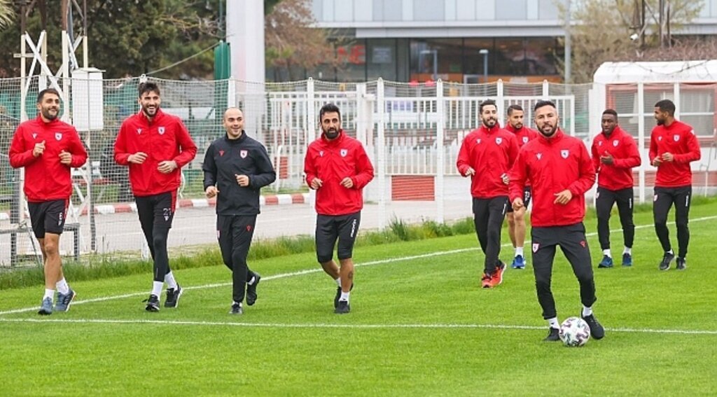 Samsunspor Beypiliç Boluspor hazırlıklarına başladı