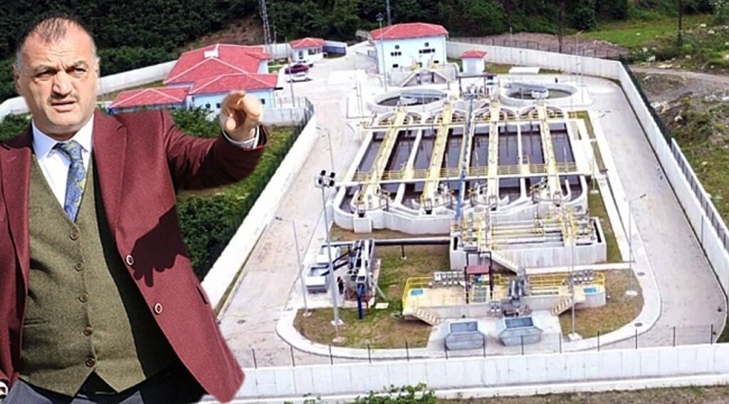 Başkan Akgül: Atık su tesisi bitmek üzere