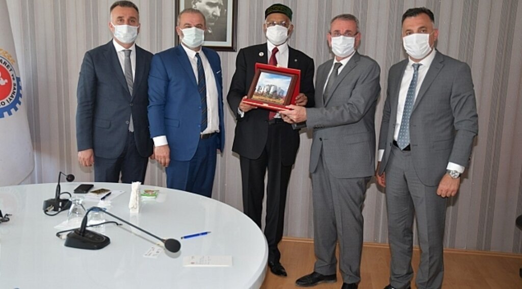 Büyükelçi Mosud Mannan'dan Samsun TSO’ya ziyaret