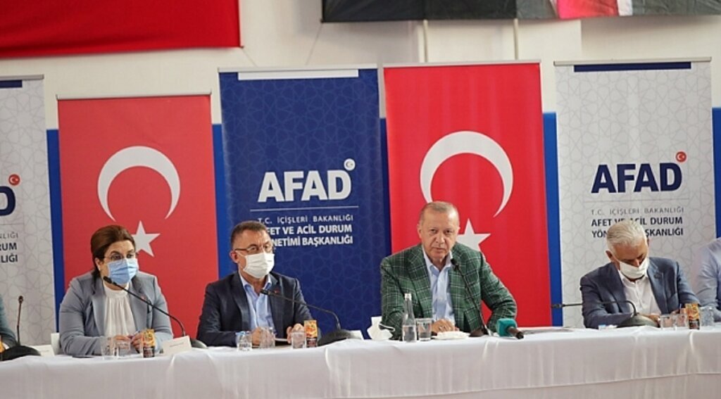 Cumhurbaşkanı Erdoğan, afet bölgesine yapılacak yardımları açıkladı