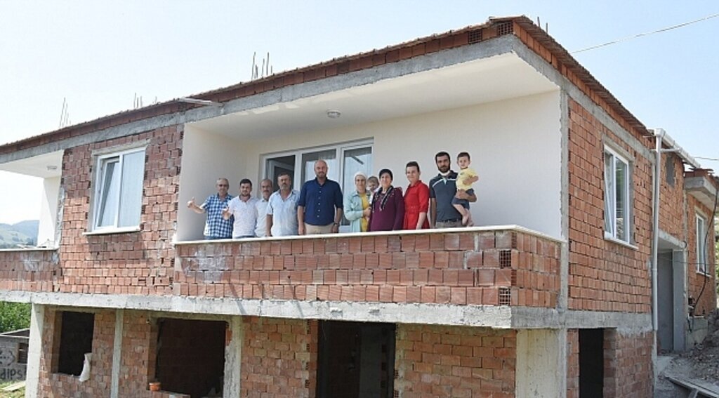 Başkan Togar bir ailenin daha yüzünü güldürdü - samsun haber