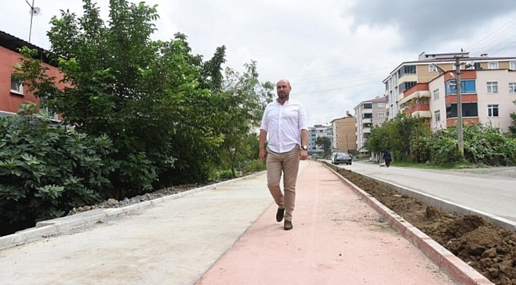 Tekkeköy'e bisiklet ve yürüyüş yolu - samsun haber