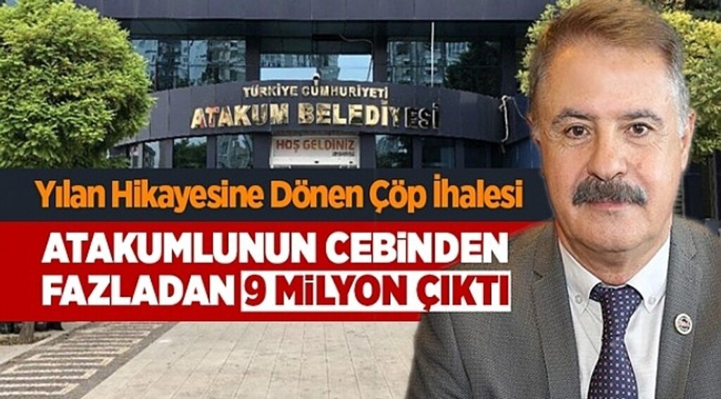 Yılan Hikayesine Dönen Çöp İhalesi! Atakumlunun cebinden fazladan 9 milyon çıktı