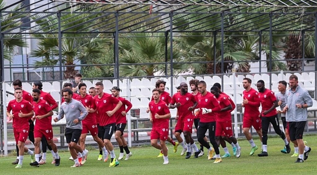 Samsunspor Ankara Keçiörengücü'ne hazırlanıyor