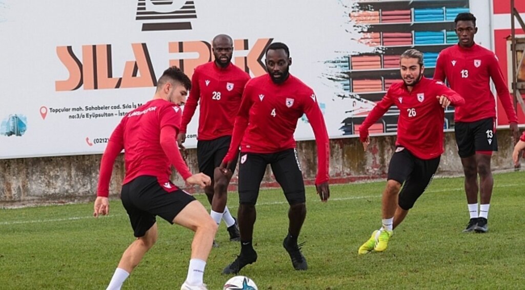 Samsunspor taktik çalıştı