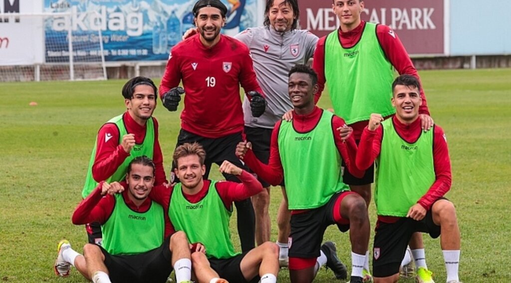Samsunspor Ümraniyespor maçına hazırlanıyor